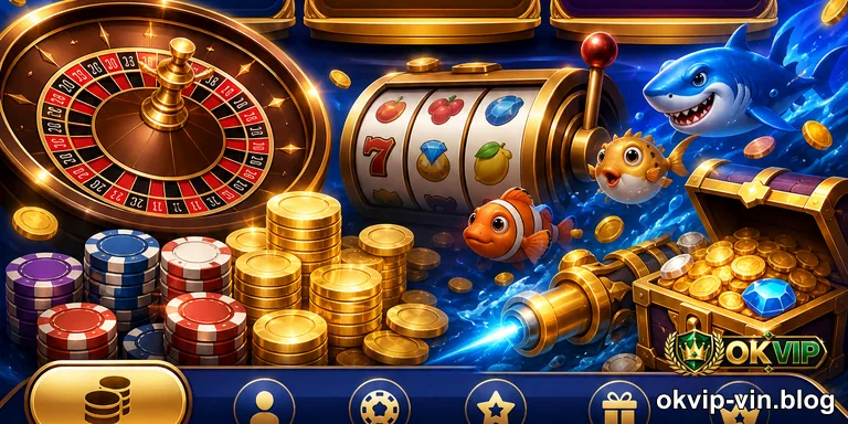 OKVIP sở hữu nhiều khuyến mãi khủng